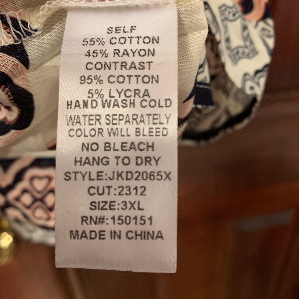 ⭐️⭐️  Plus Patterned Sundress⭐️⭐️ - Picture 4 of 8